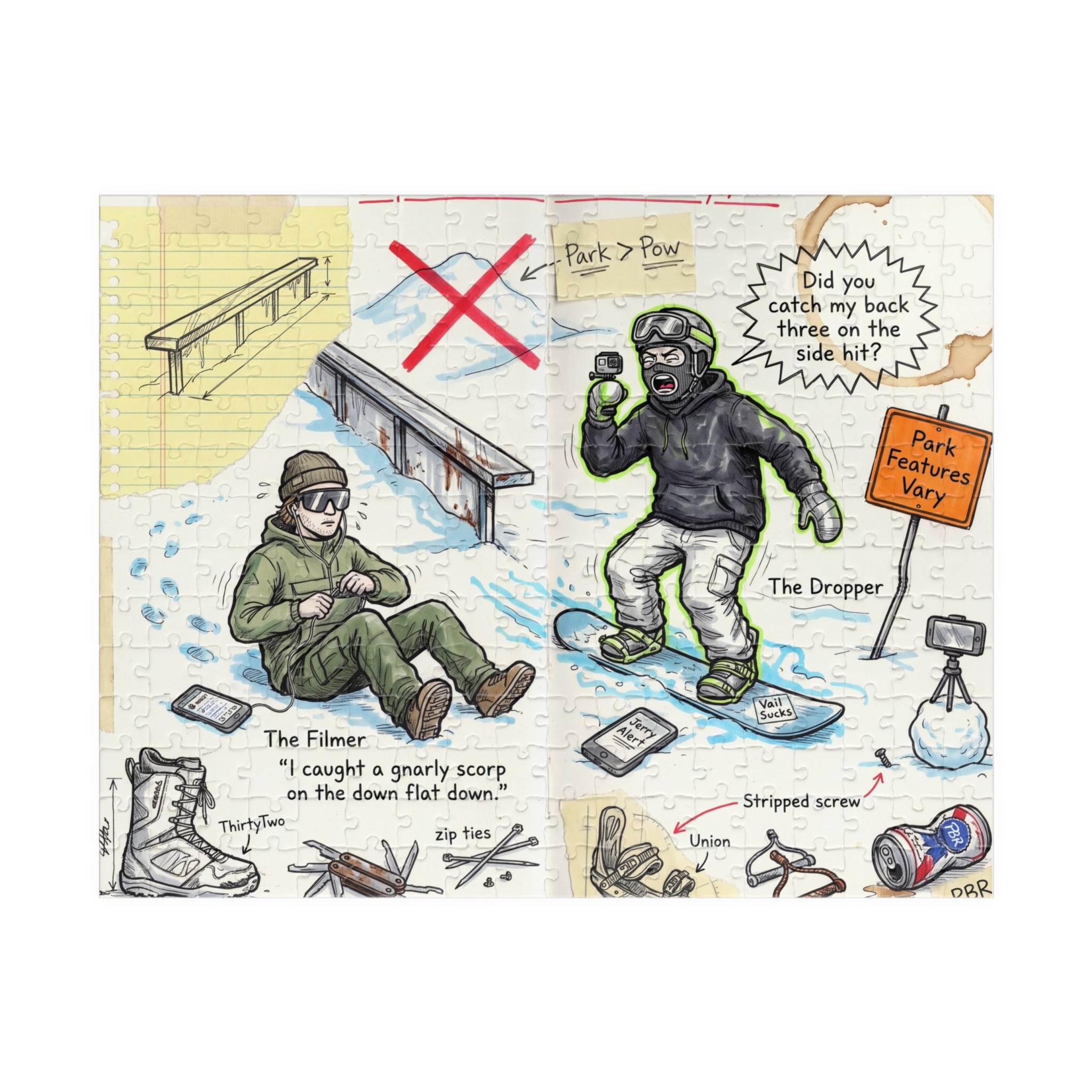 The Park Rat - Jigsaw Puzzle