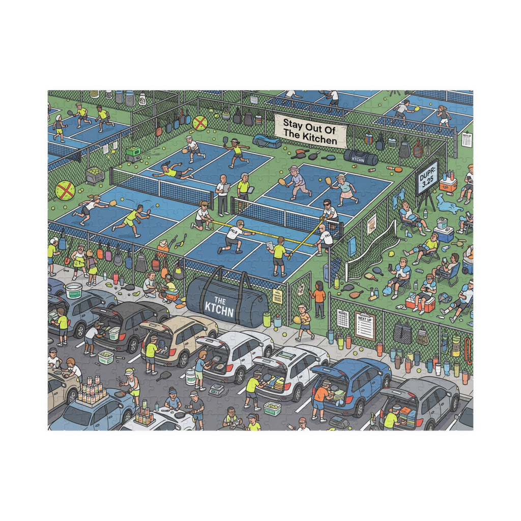 The Pickleball Obsessive - Jigsaw Puzzle