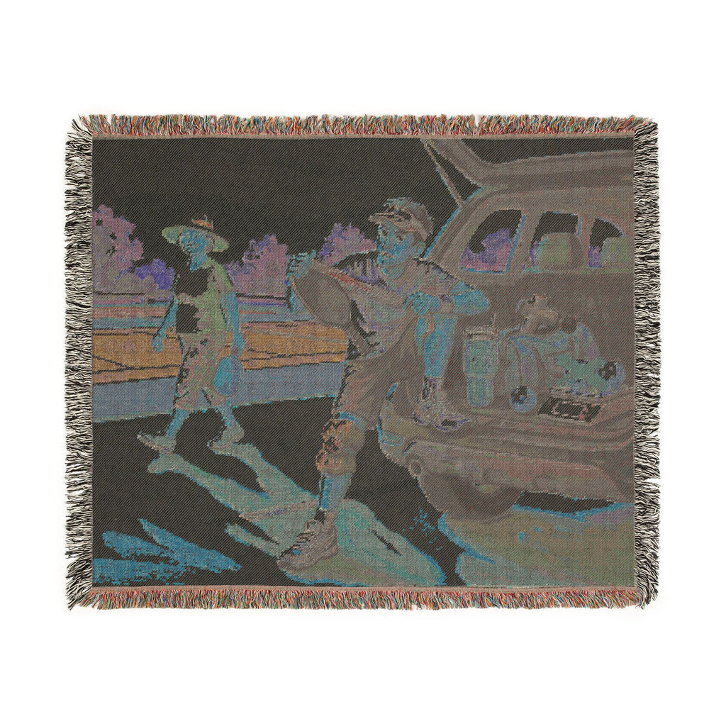 The Pickleball Obsessive - Woven Blanket
