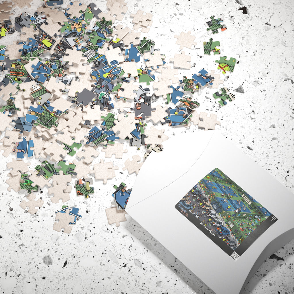 The Pickleball Obsessive - Jigsaw Puzzle