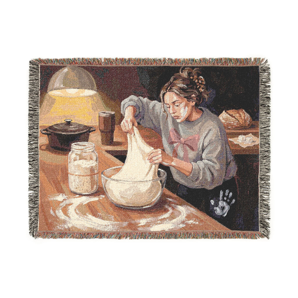 The Sourdough Girlie - Woven Blanket
