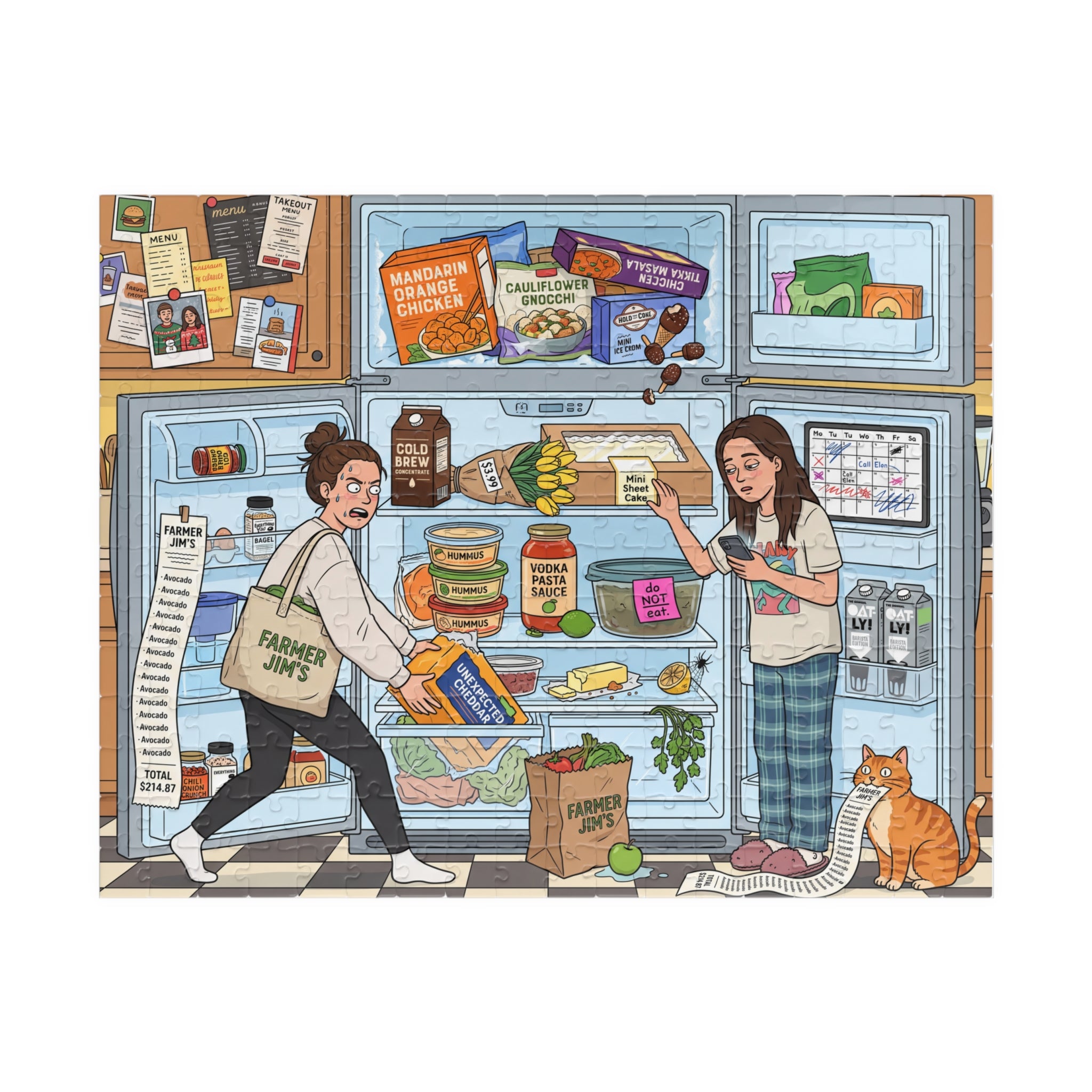 The Fridge After a Trader Joe's Haul