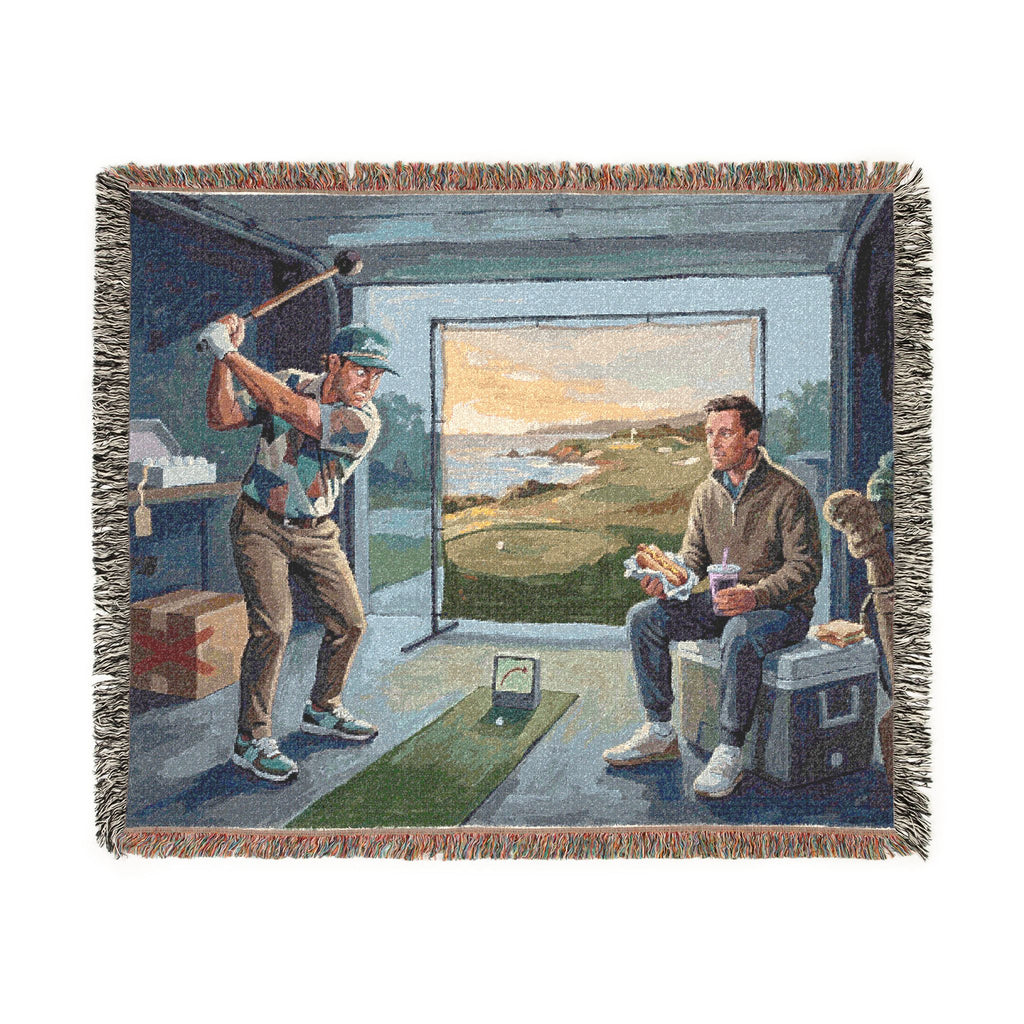 The Golf Guy - Woven Blanket