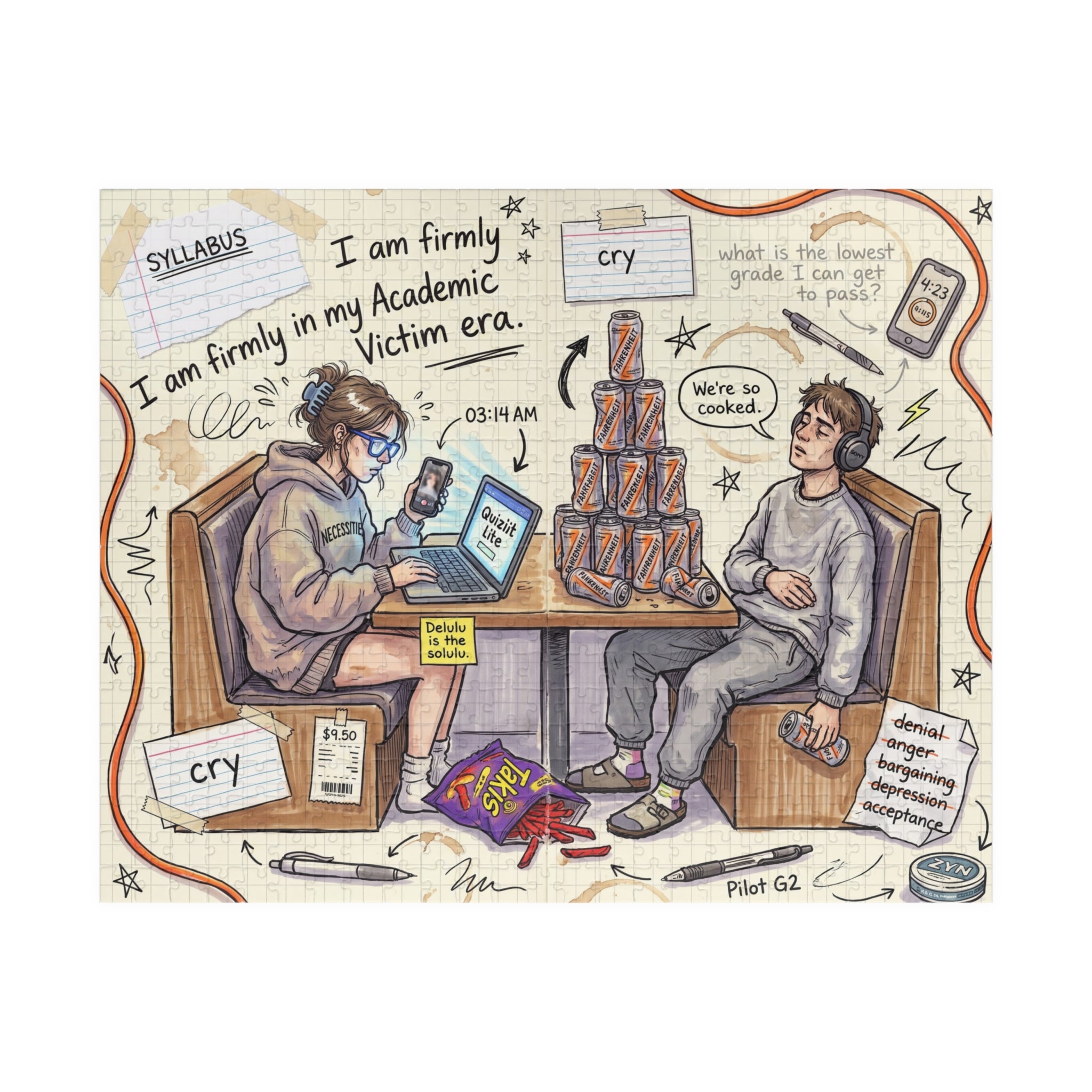 The Finals Week Gremlin - Jigsaw Puzzle