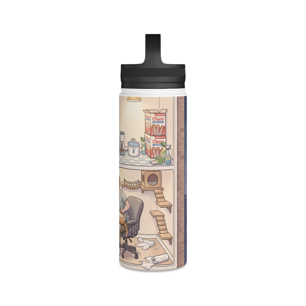 The Cat Dad - Water Bottle