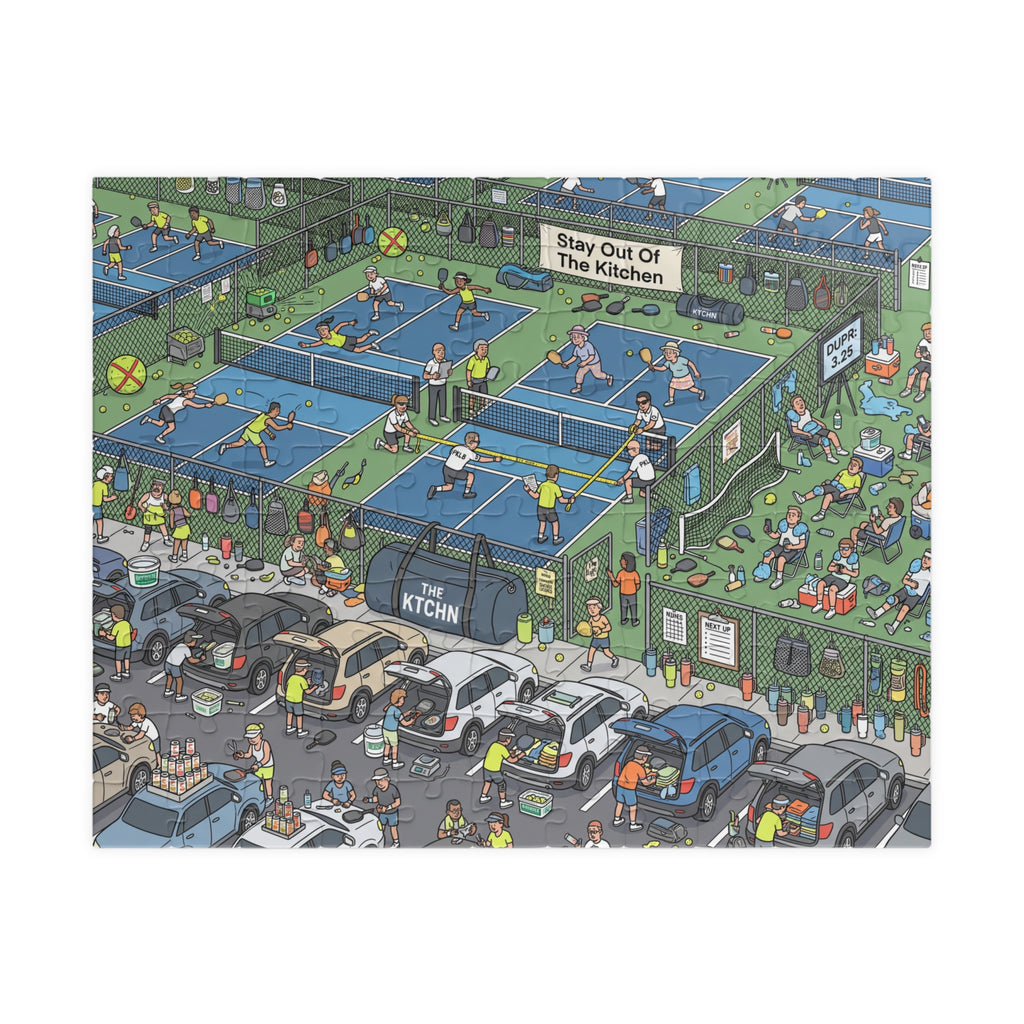 The Pickleball Obsessive - Jigsaw Puzzle