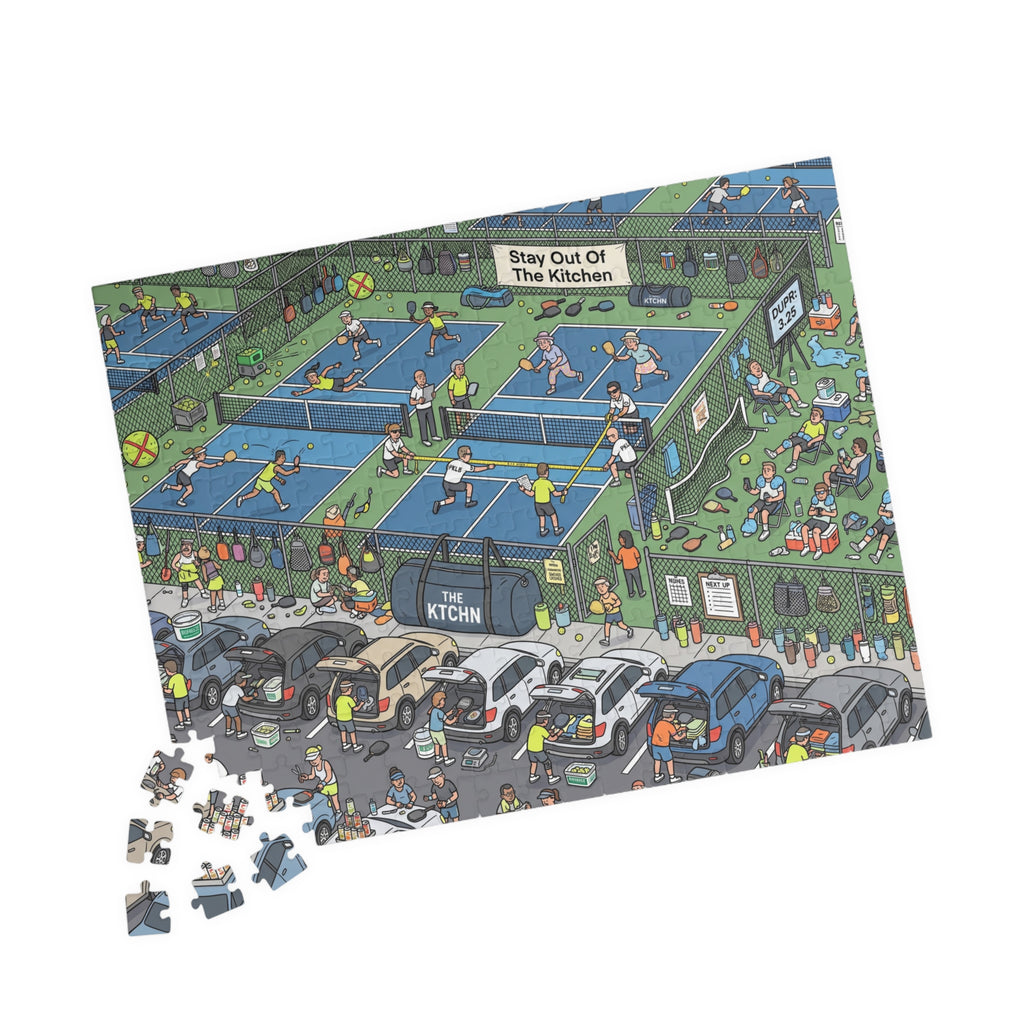 The Pickleball Obsessive - Jigsaw Puzzle
