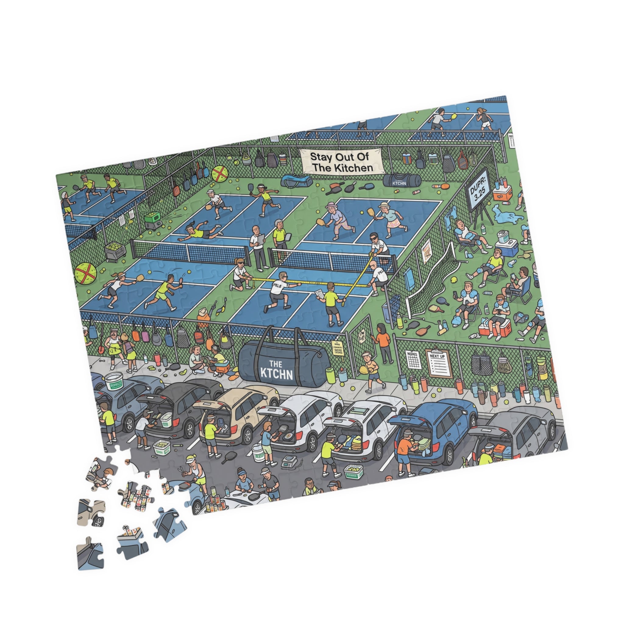 The Pickleball Obsessive - Jigsaw Puzzle