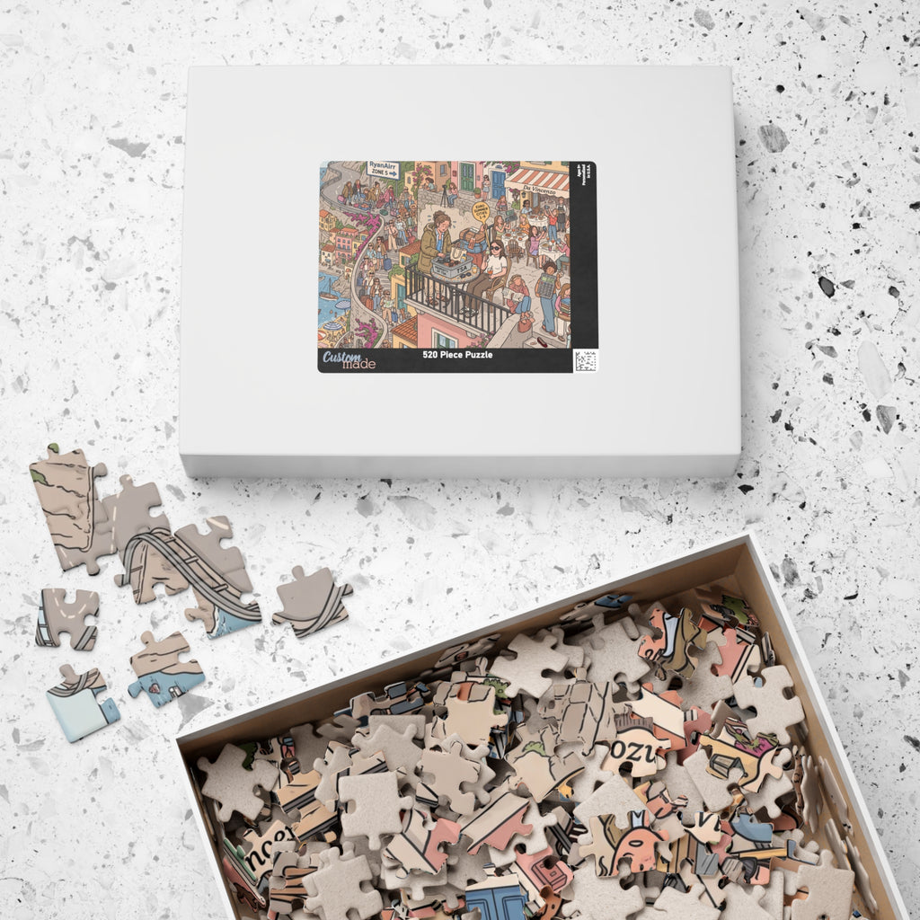 The Euro Summer Girlie - Jigsaw Puzzle