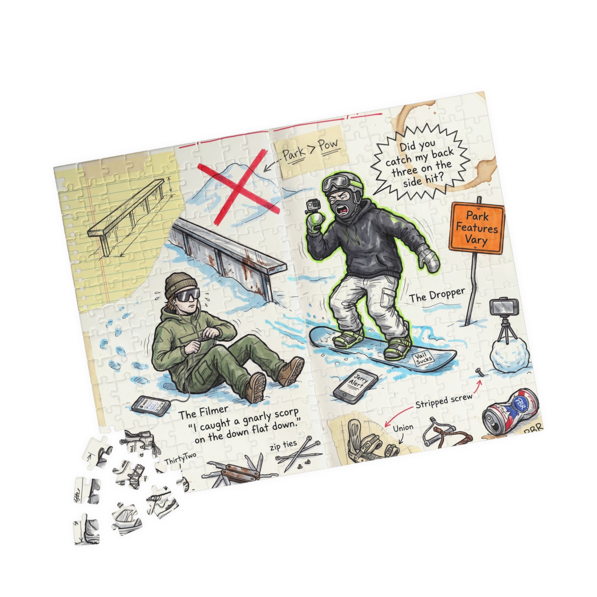 The Park Rat - Jigsaw Puzzle