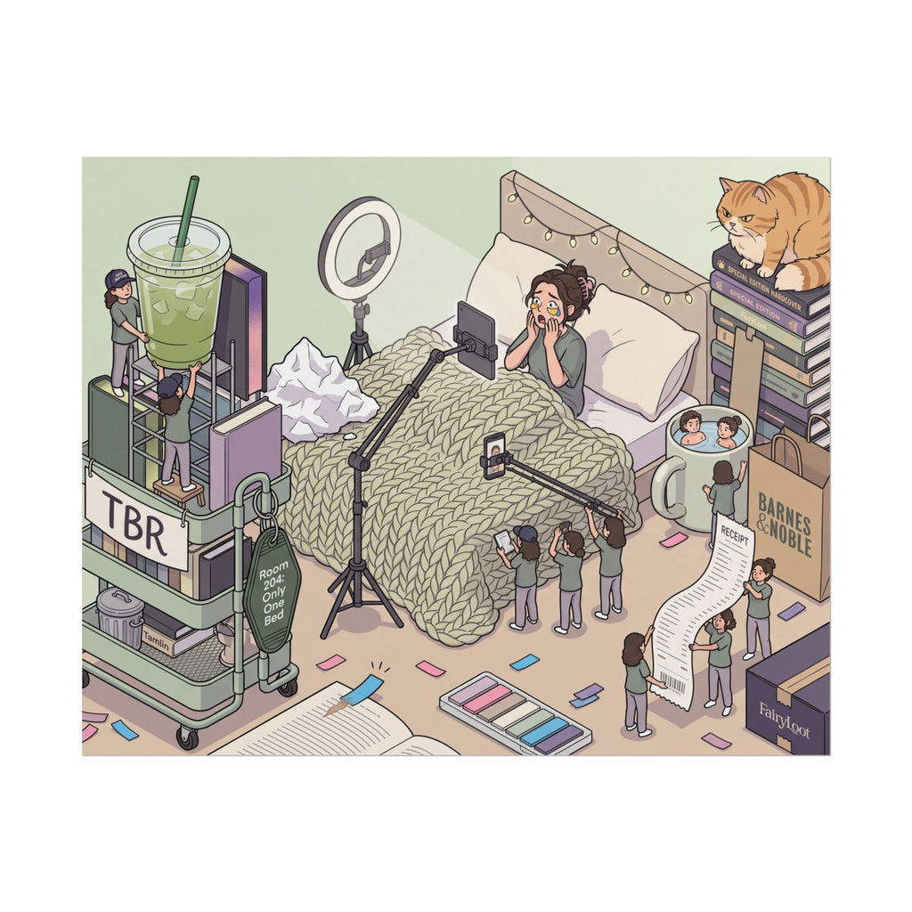 The BookTok Girlie - Poster