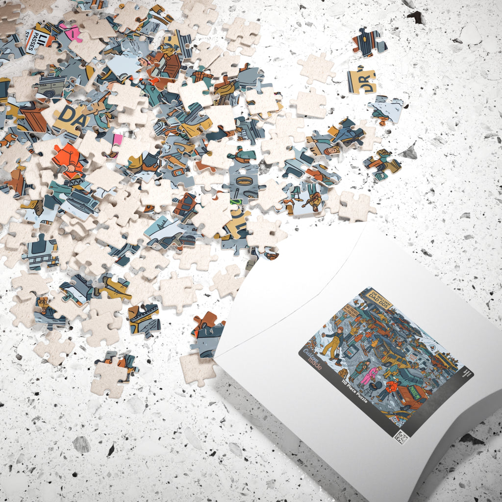 The Ski Bum - Jigsaw Puzzle