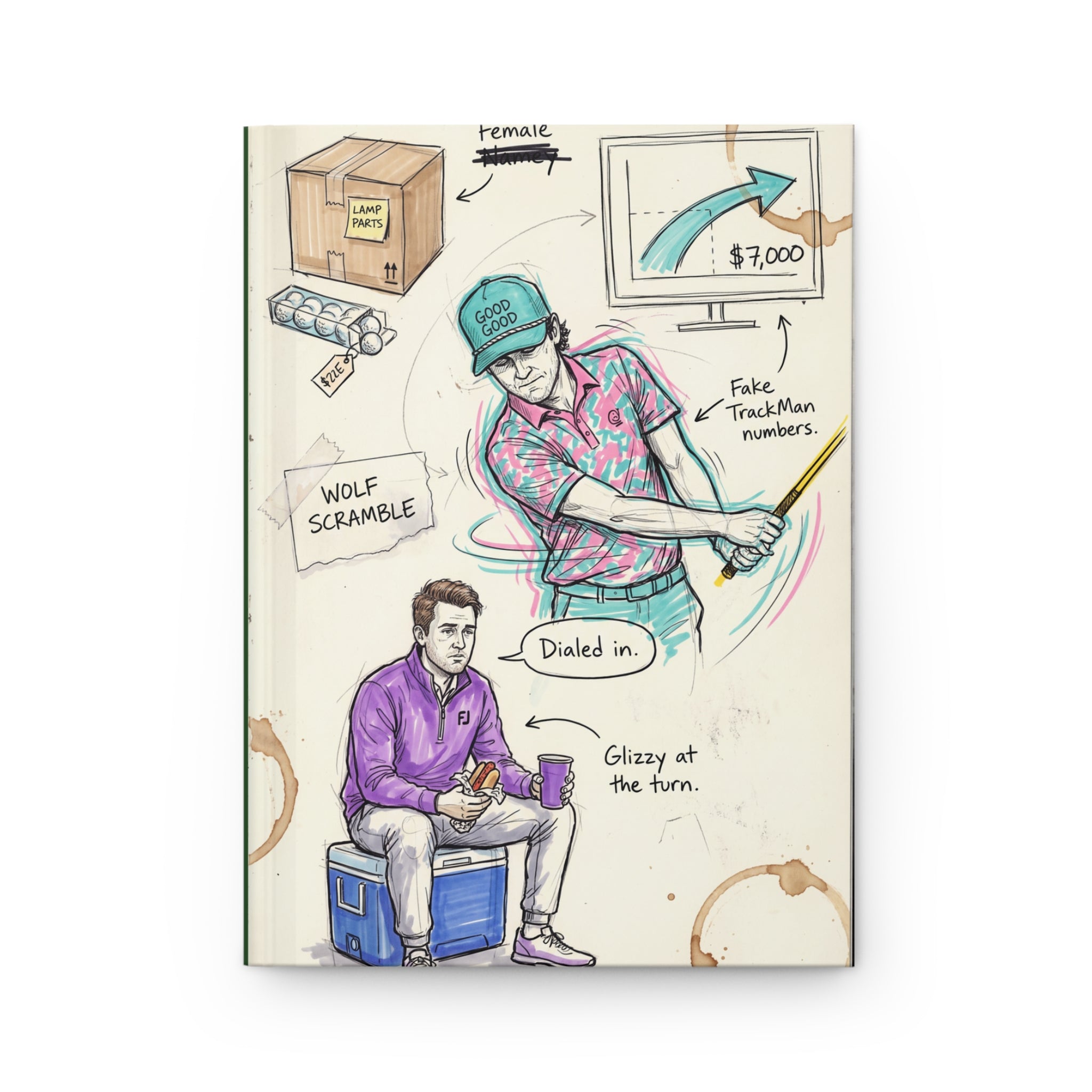 The Golf Guy - Hardcover Journal