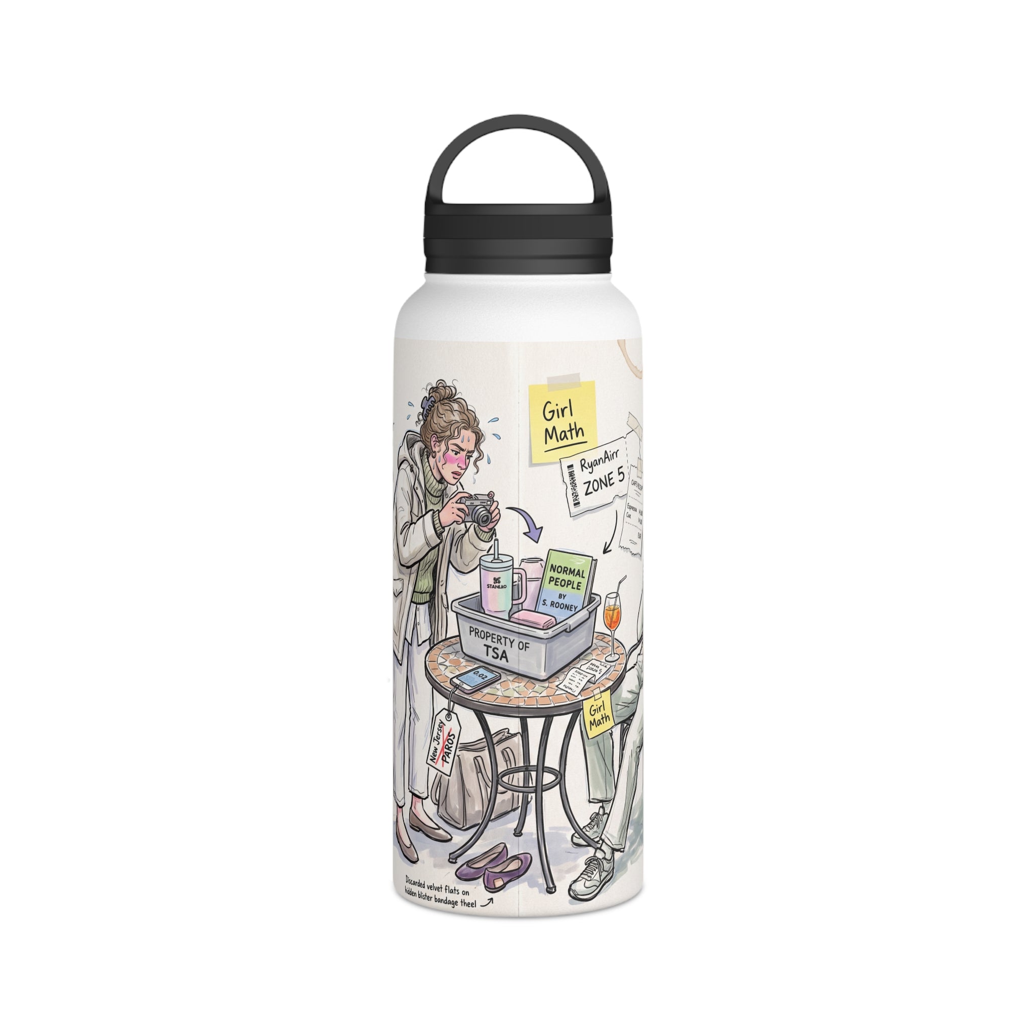 The Euro Summer Girlie - Water Bottle