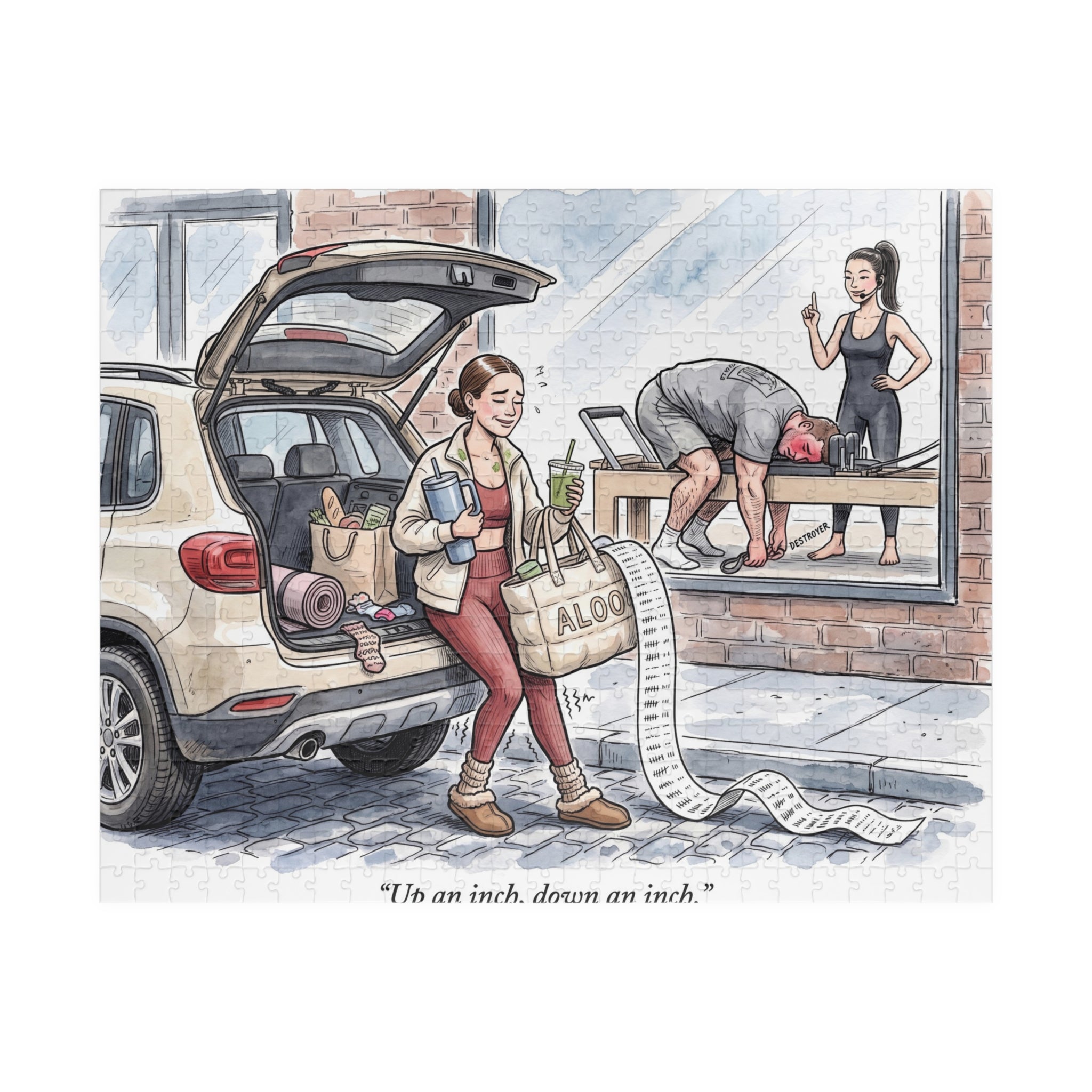 The Pilates Princess - Jigsaw Puzzle