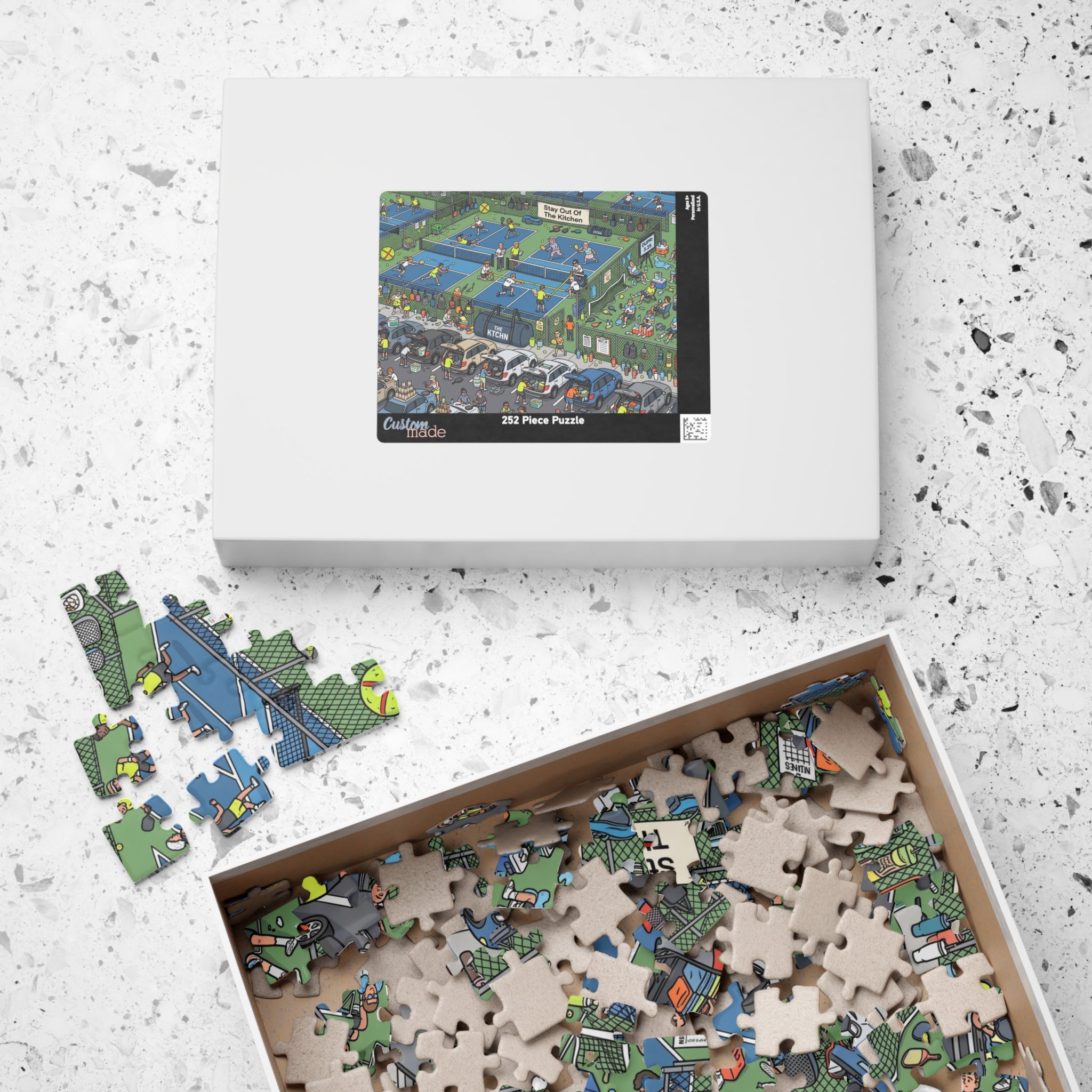 The Pickleball Obsessive - Jigsaw Puzzle
