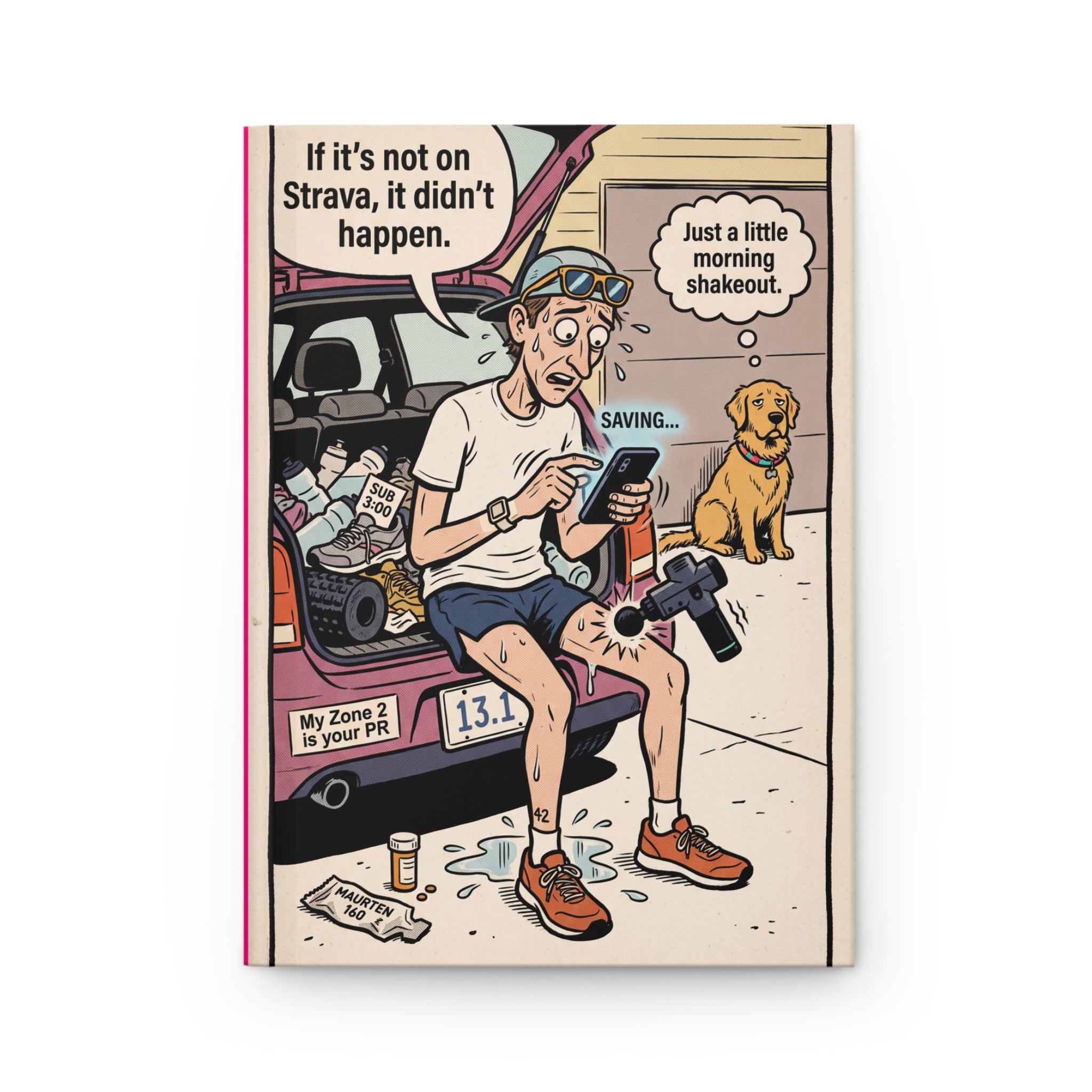 The Strava Guy - Hardcover Journal