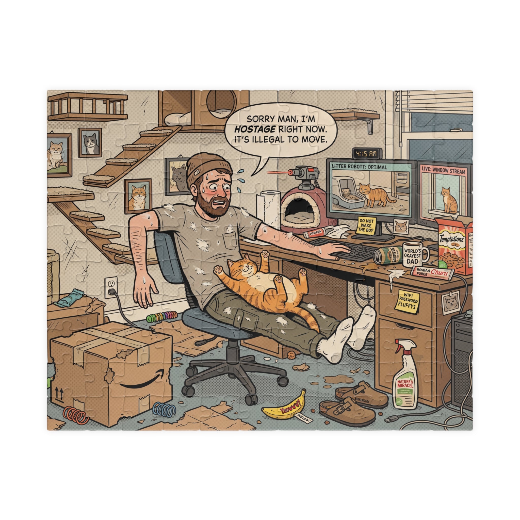 The Cat Dad - Jigsaw Puzzle
