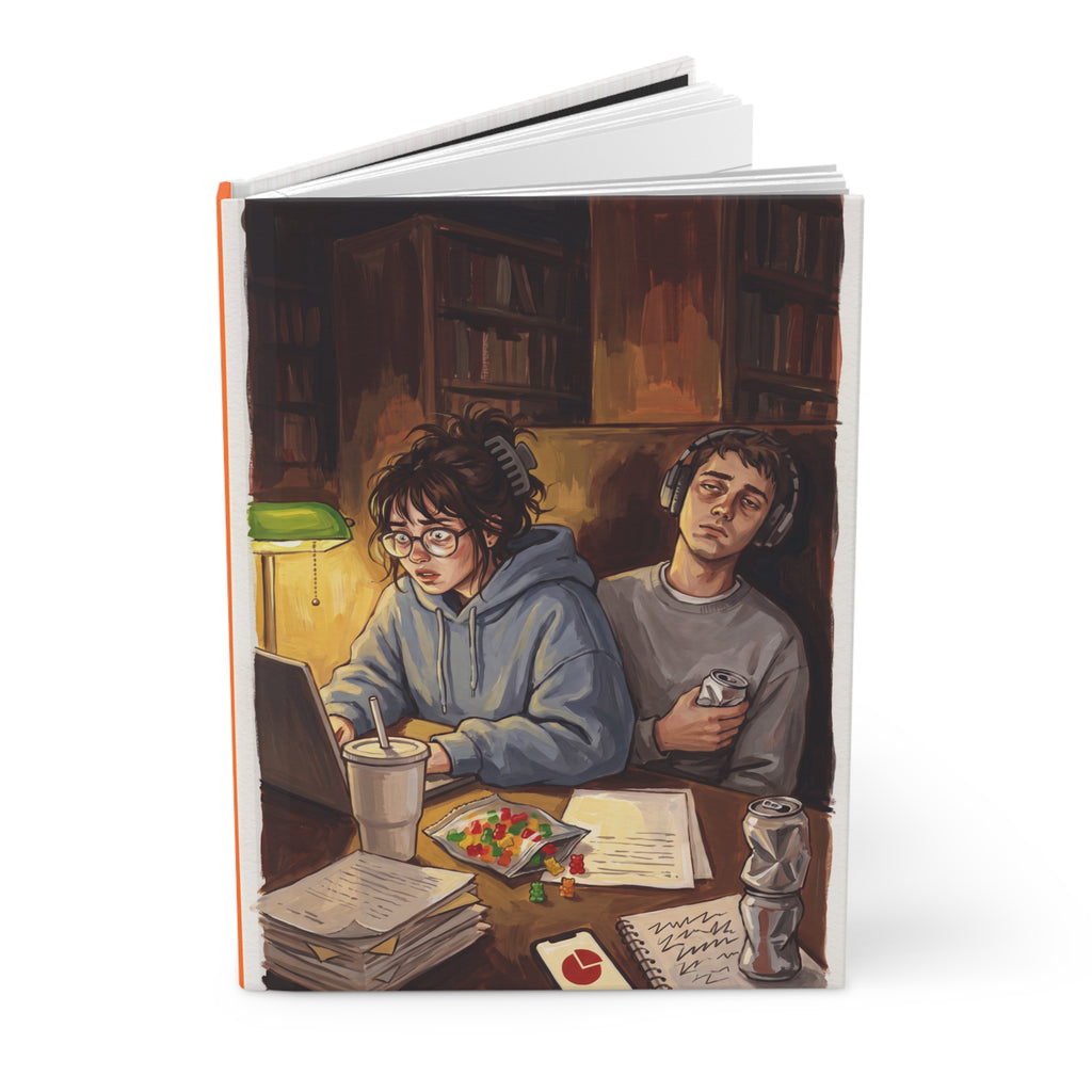The Finals Week Gremlin - Hardcover Journal