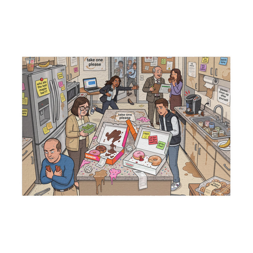 Free Donuts in the Office Kitchen Office
