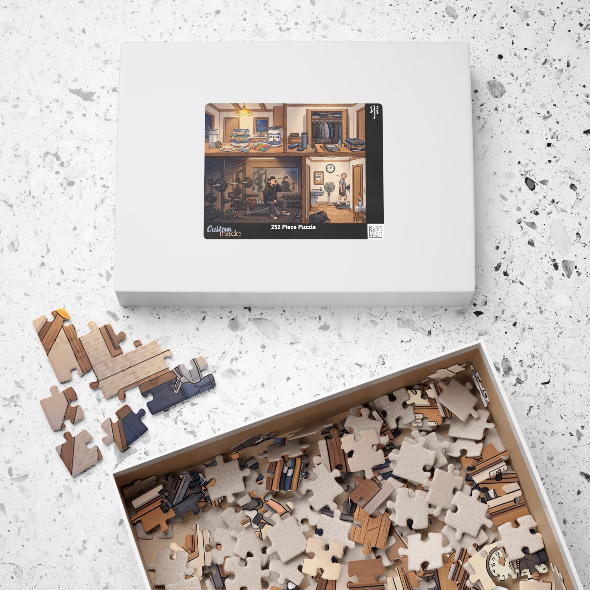 The 5AM Gym Bro - Jigsaw Puzzle