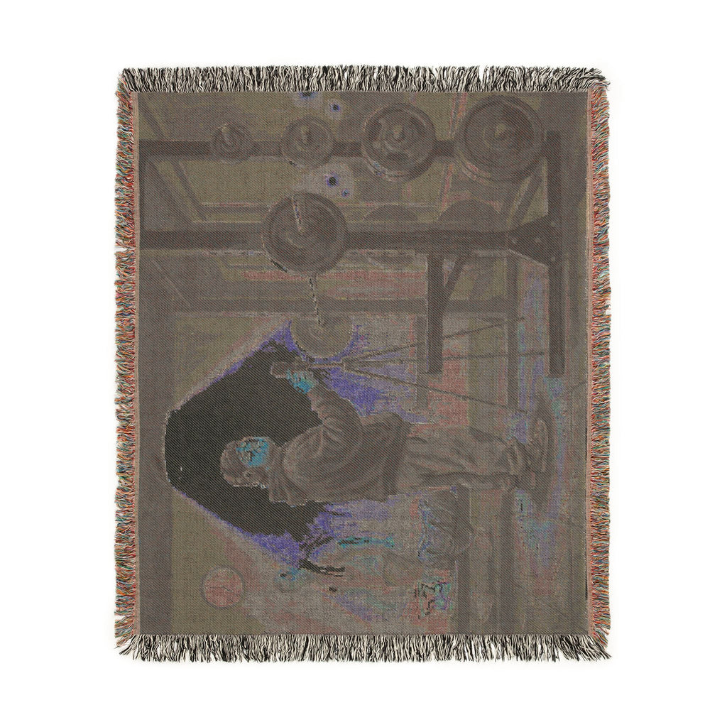 The 5AM Gym Bro - Woven Blanket