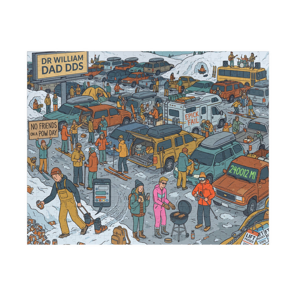 The Ski Bum - Jigsaw Puzzle