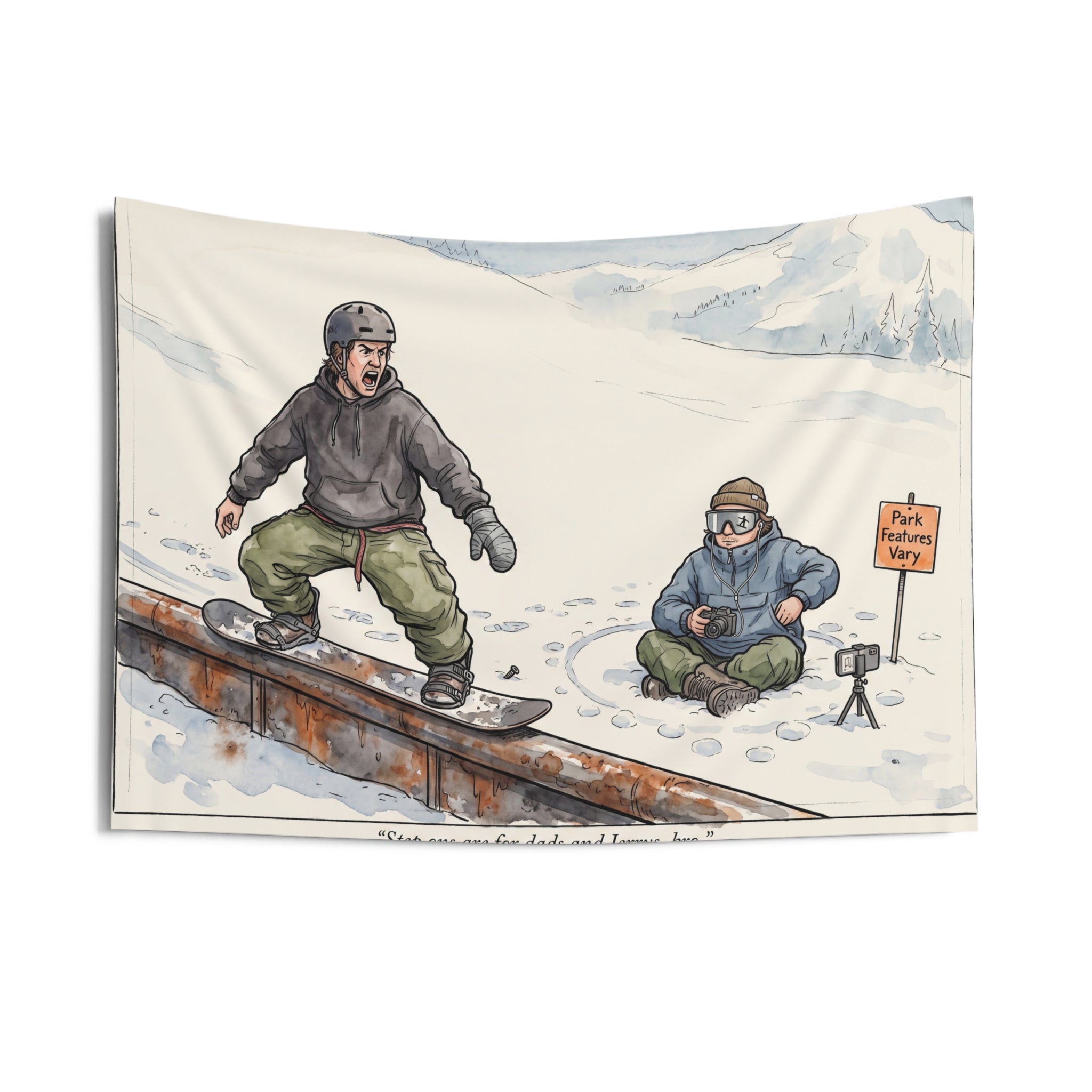 The Park Rat - Wall Tapestry