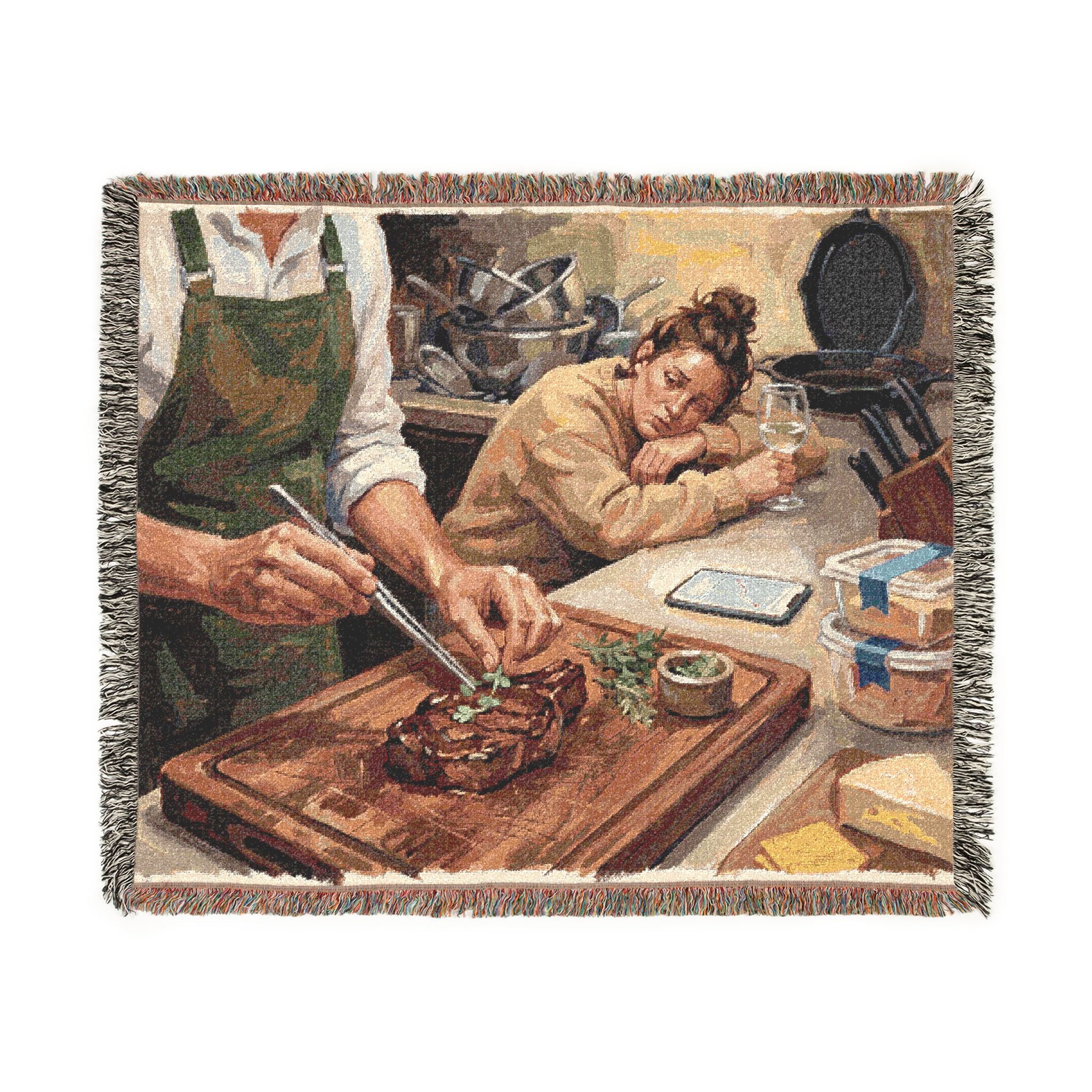 The Home Chef Guy - Woven Blanket