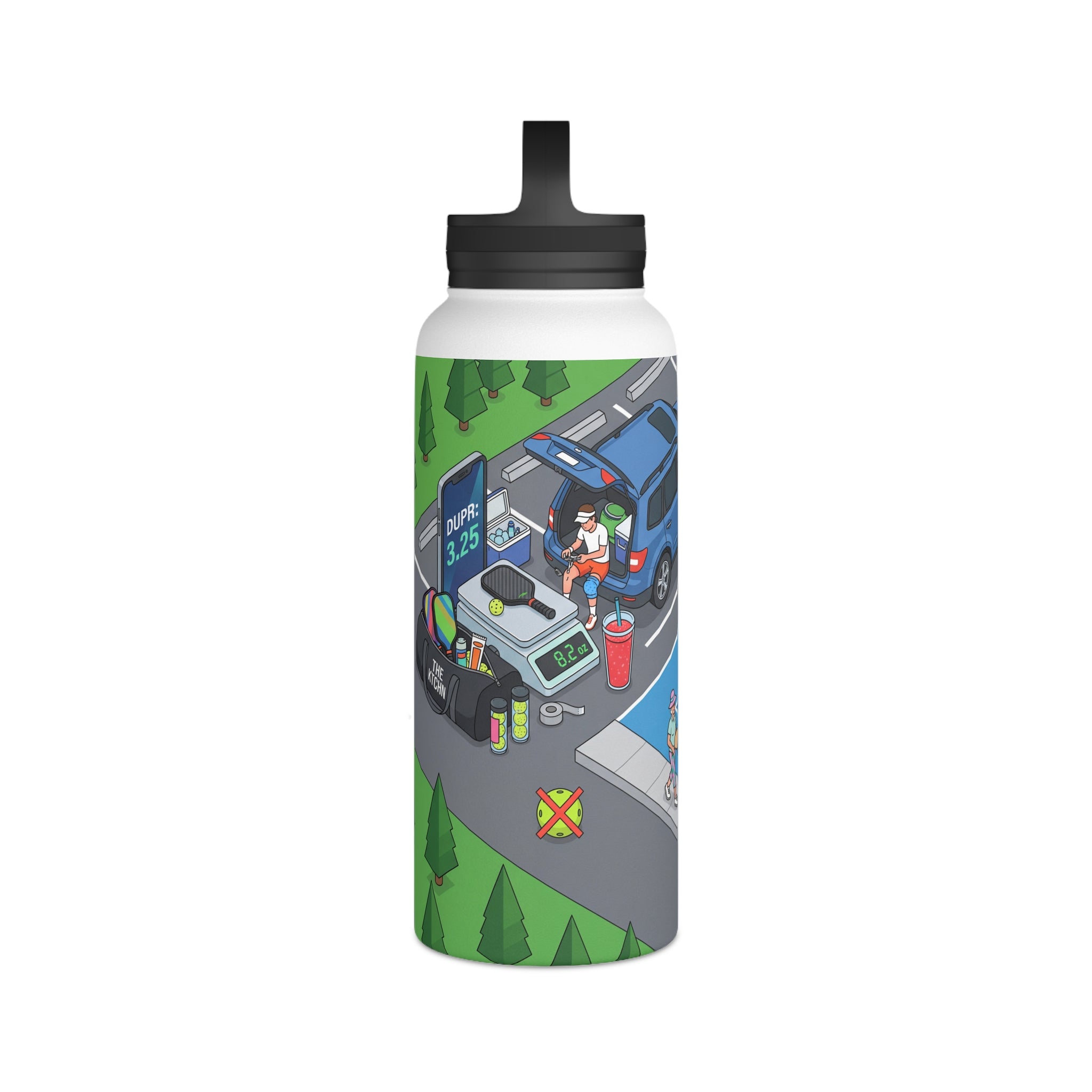 The Pickleball Obsessive - Water Bottle