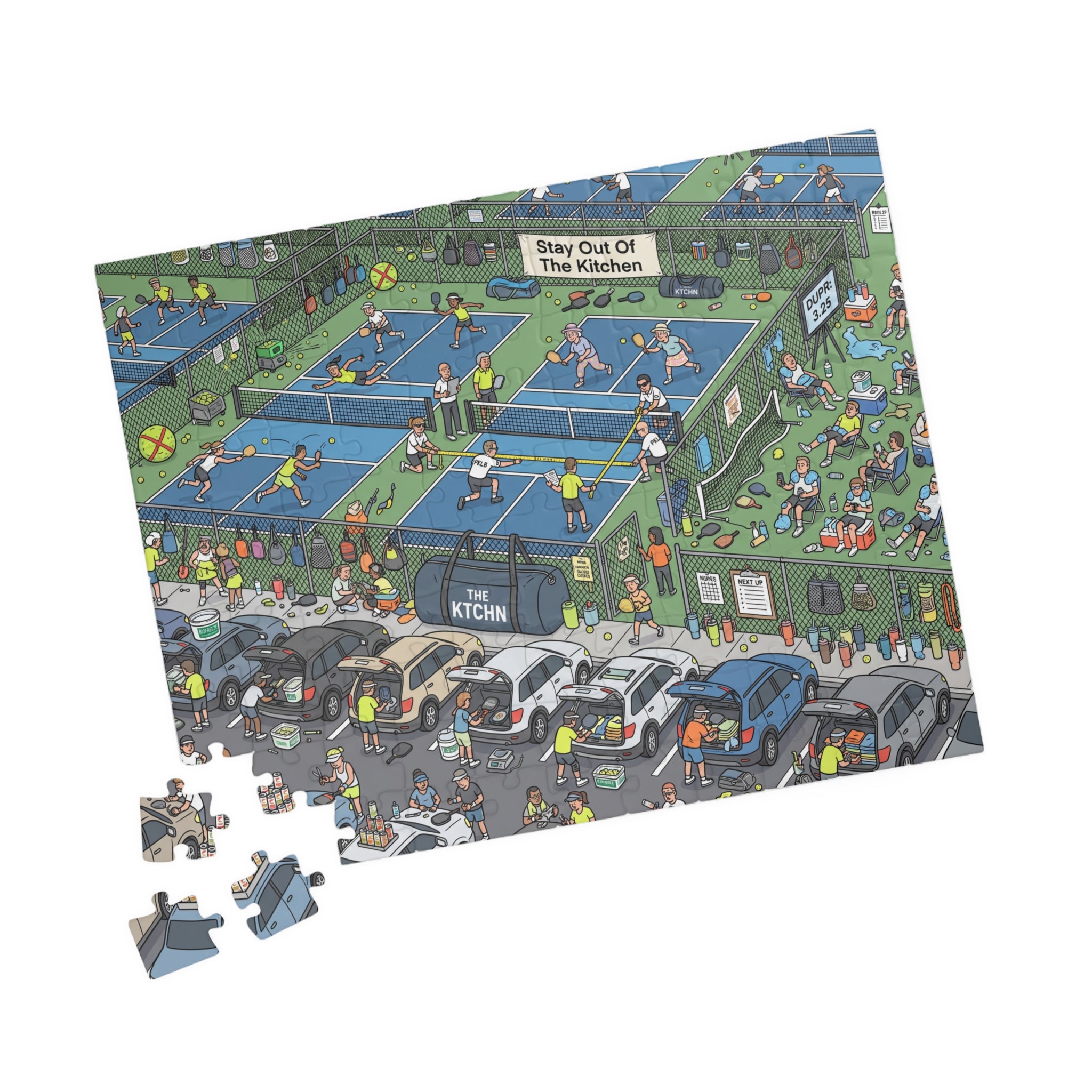 The Pickleball Obsessive - Jigsaw Puzzle