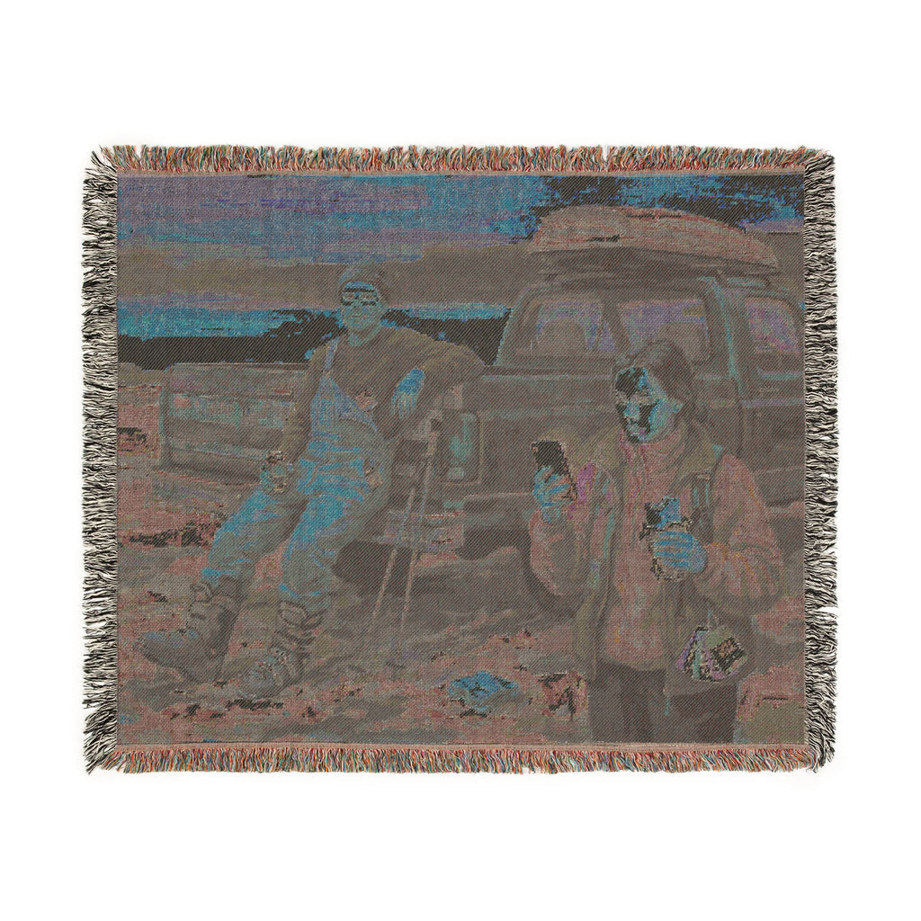 The Ski Bum - Woven Blanket