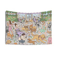 The Dog Mom - Wall Tapestry