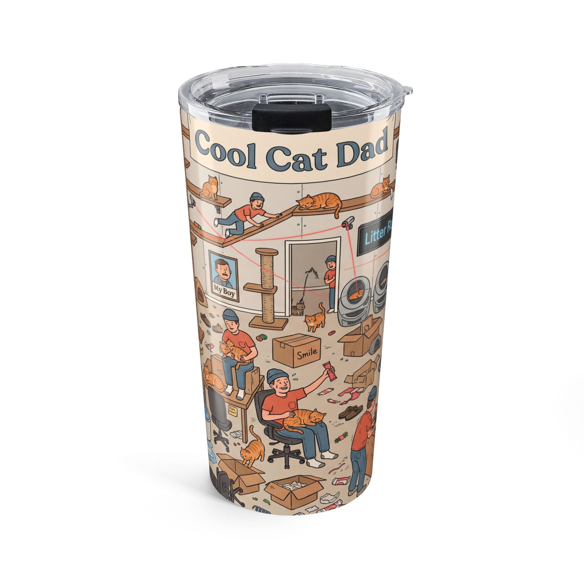 The Cat Dad - Tumbler