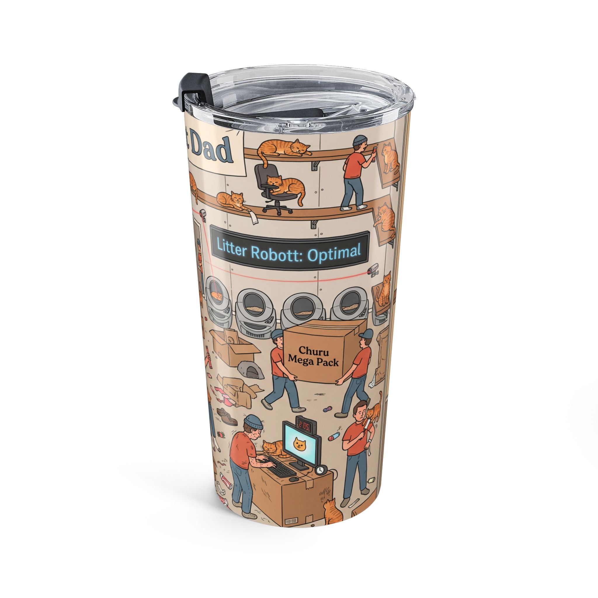 The Cat Dad - Tumbler