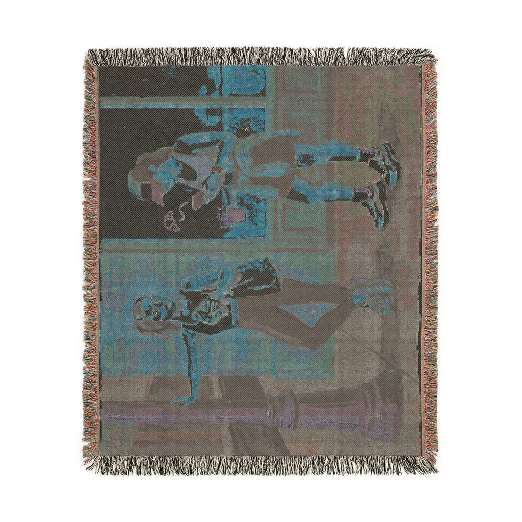 The Run Club Girl - Woven Blanket