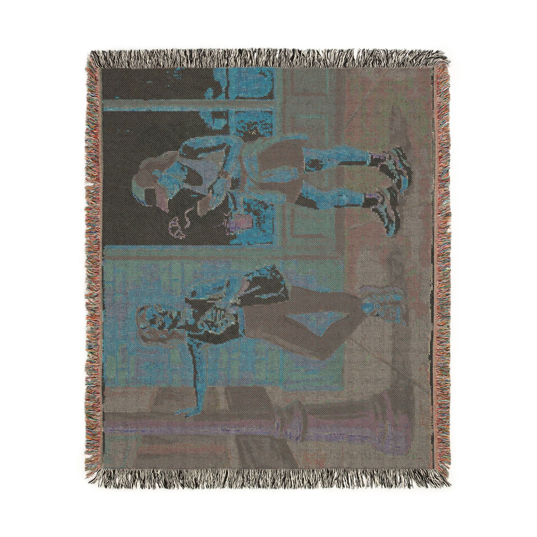 The Run Club Girl - Woven Blanket