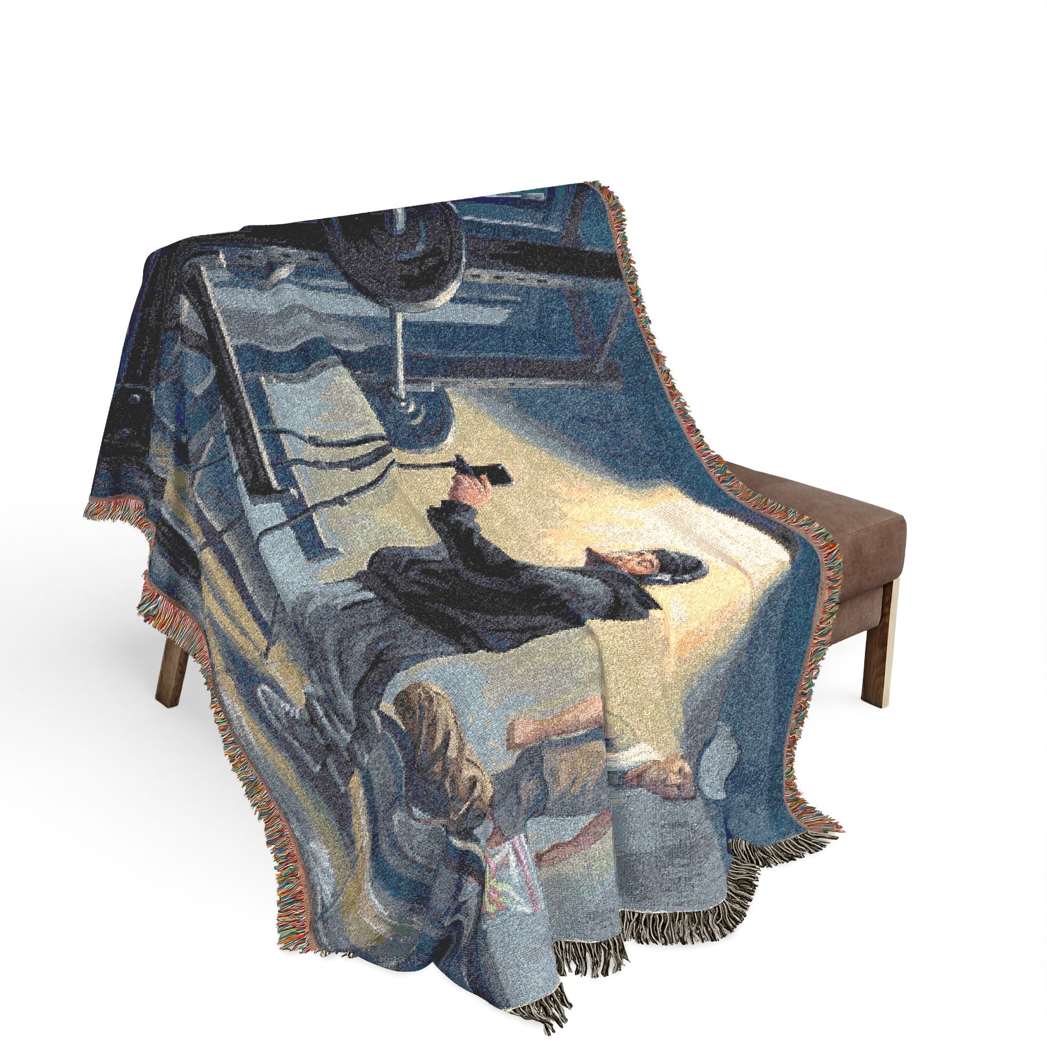 The 5AM Gym Bro - Woven Blanket