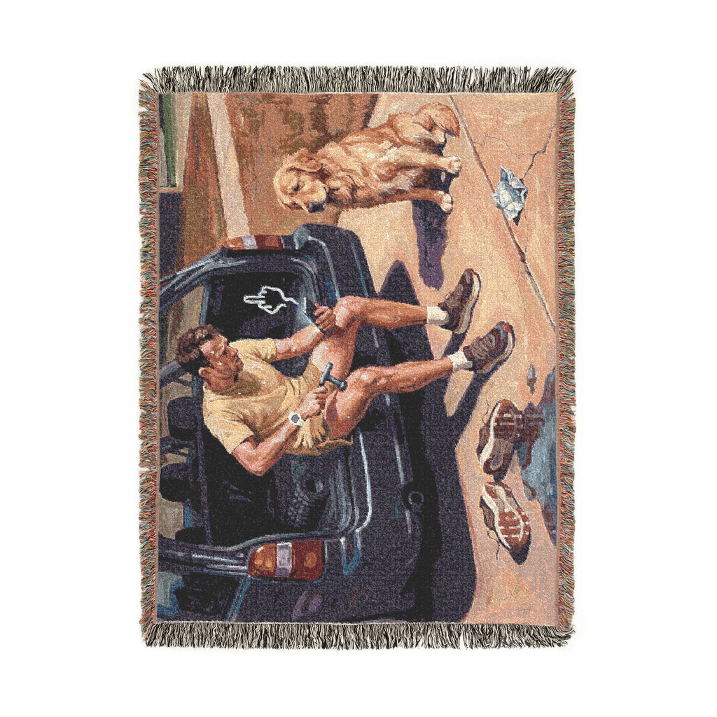 The Strava Guy - Woven Blanket
