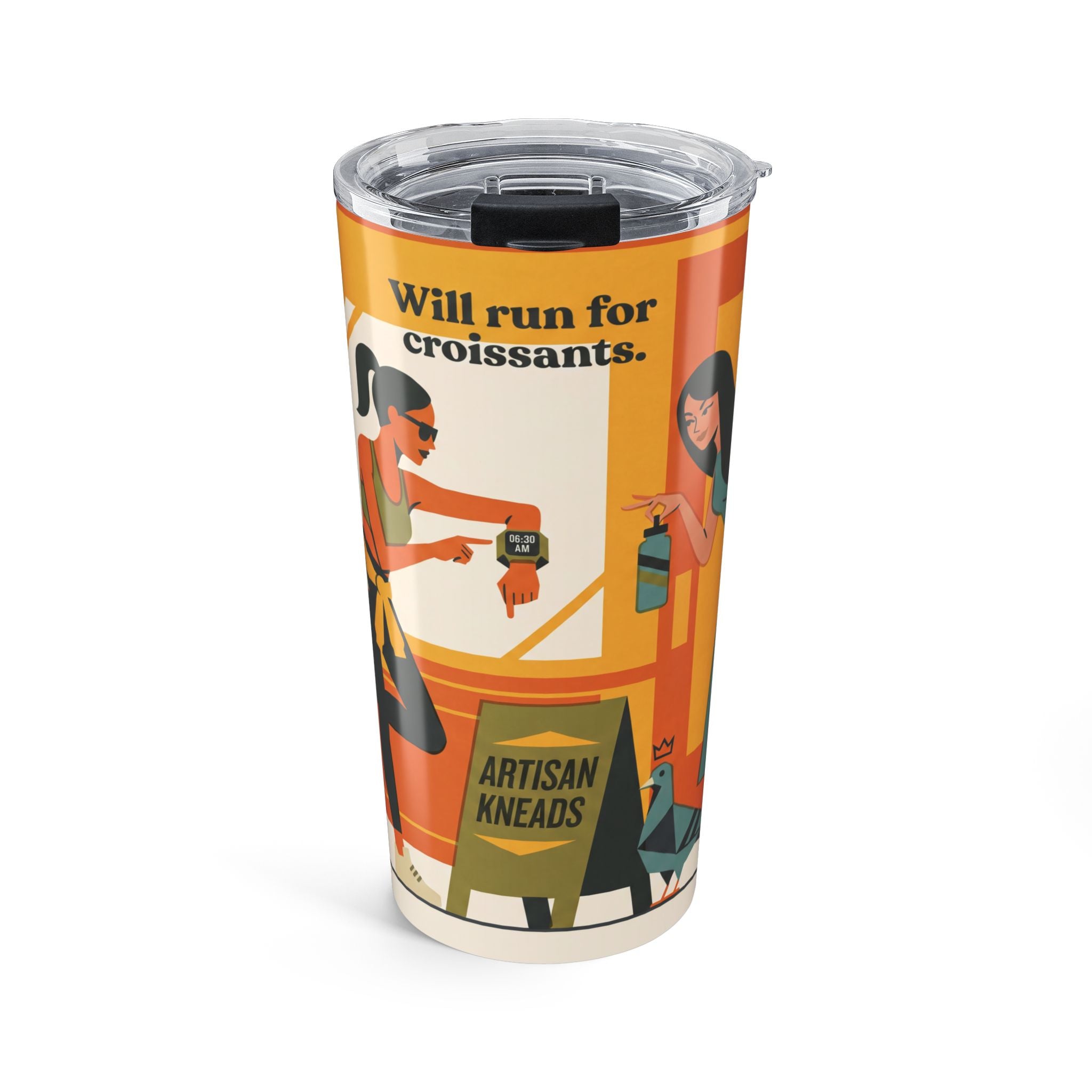 The Run Club Girl - Tumbler