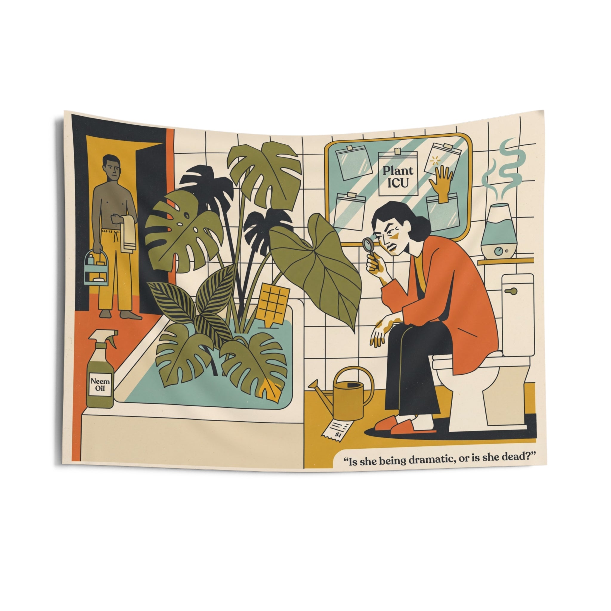 The Plant Parent - Wall Tapestry