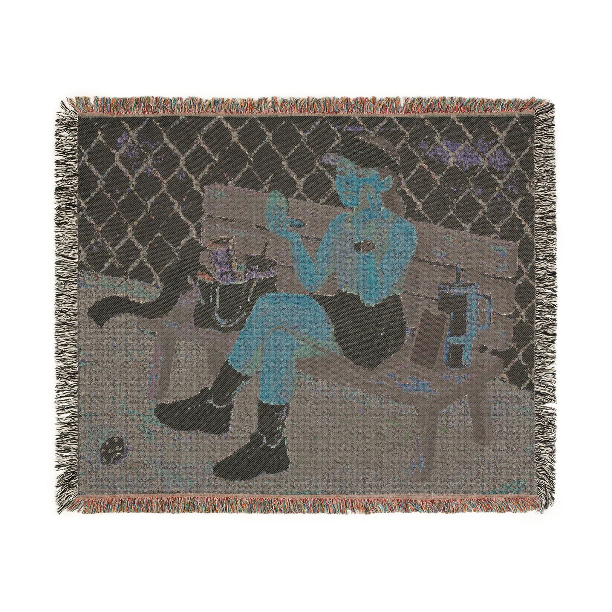 The Tennis Girlie - Woven Blanket