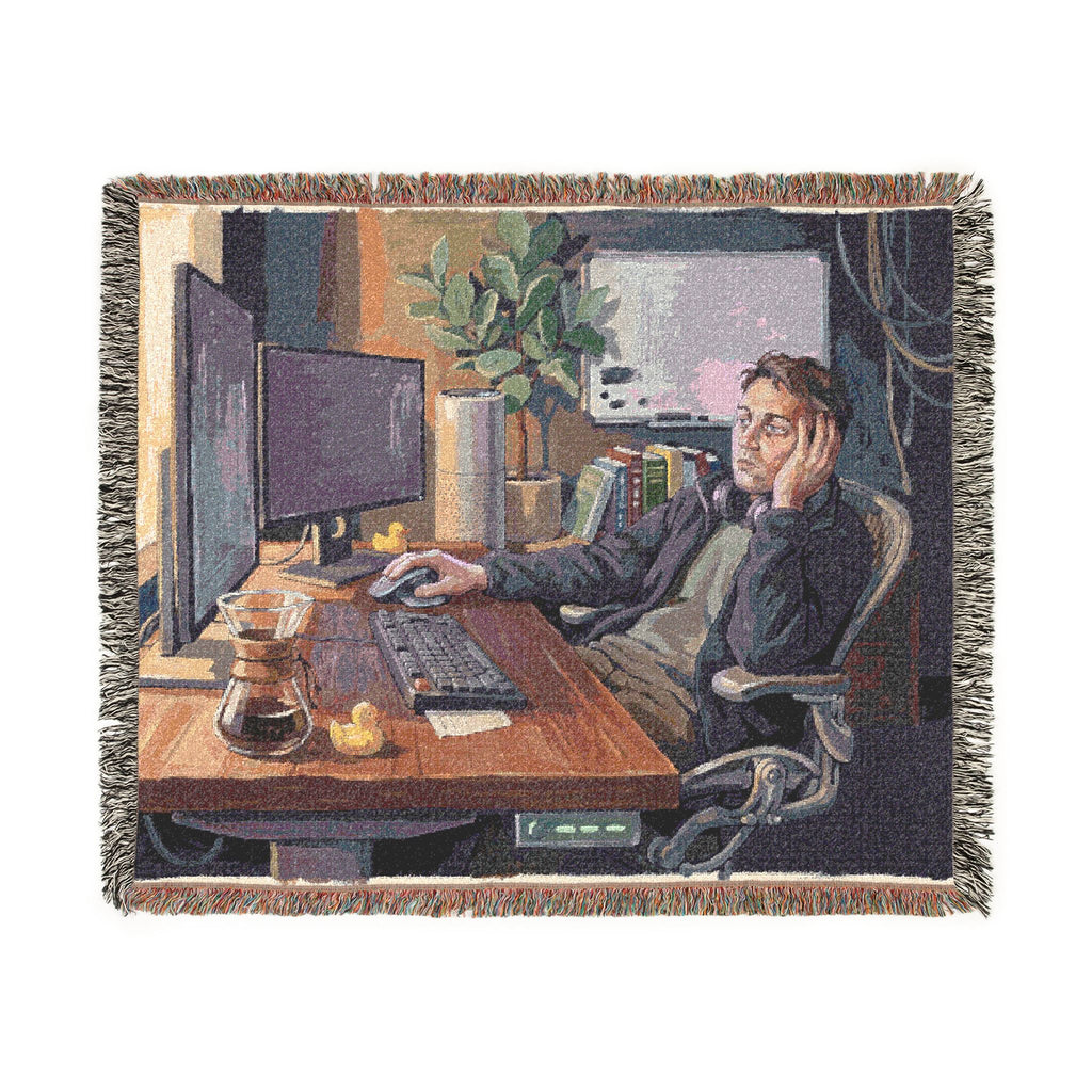 The Software Engineer - Woven Blanket