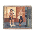 The Run Club Girl - Woven Blanket