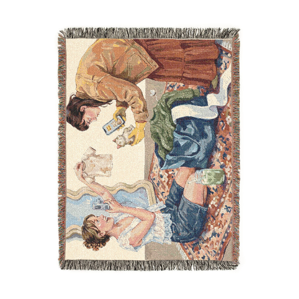 The Thrift Girlie - Woven Blanket