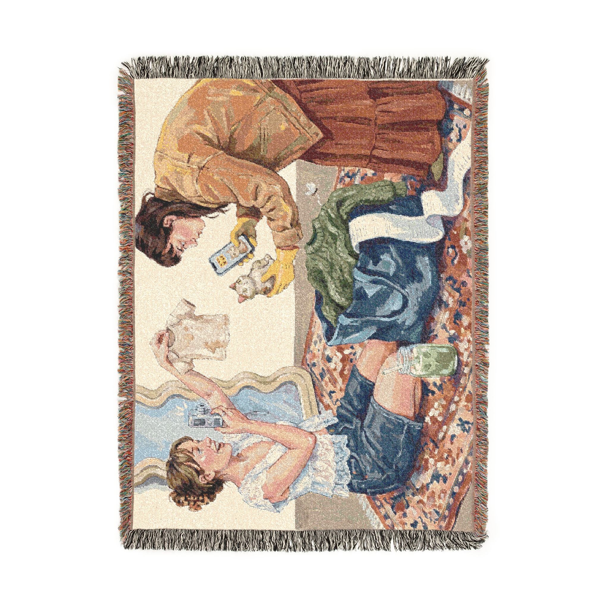 The Thrift Girlie - Woven Blanket