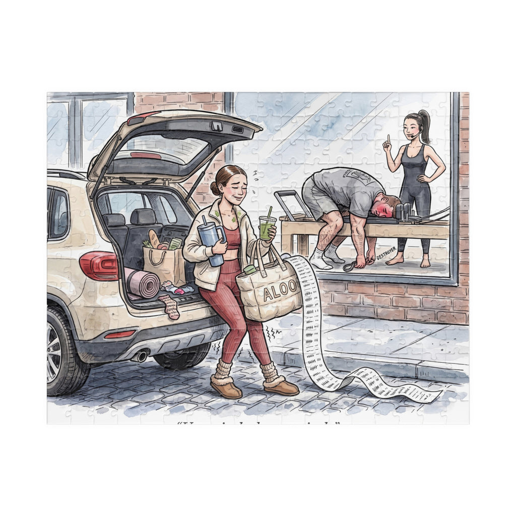 The Pilates Princess - Jigsaw Puzzle