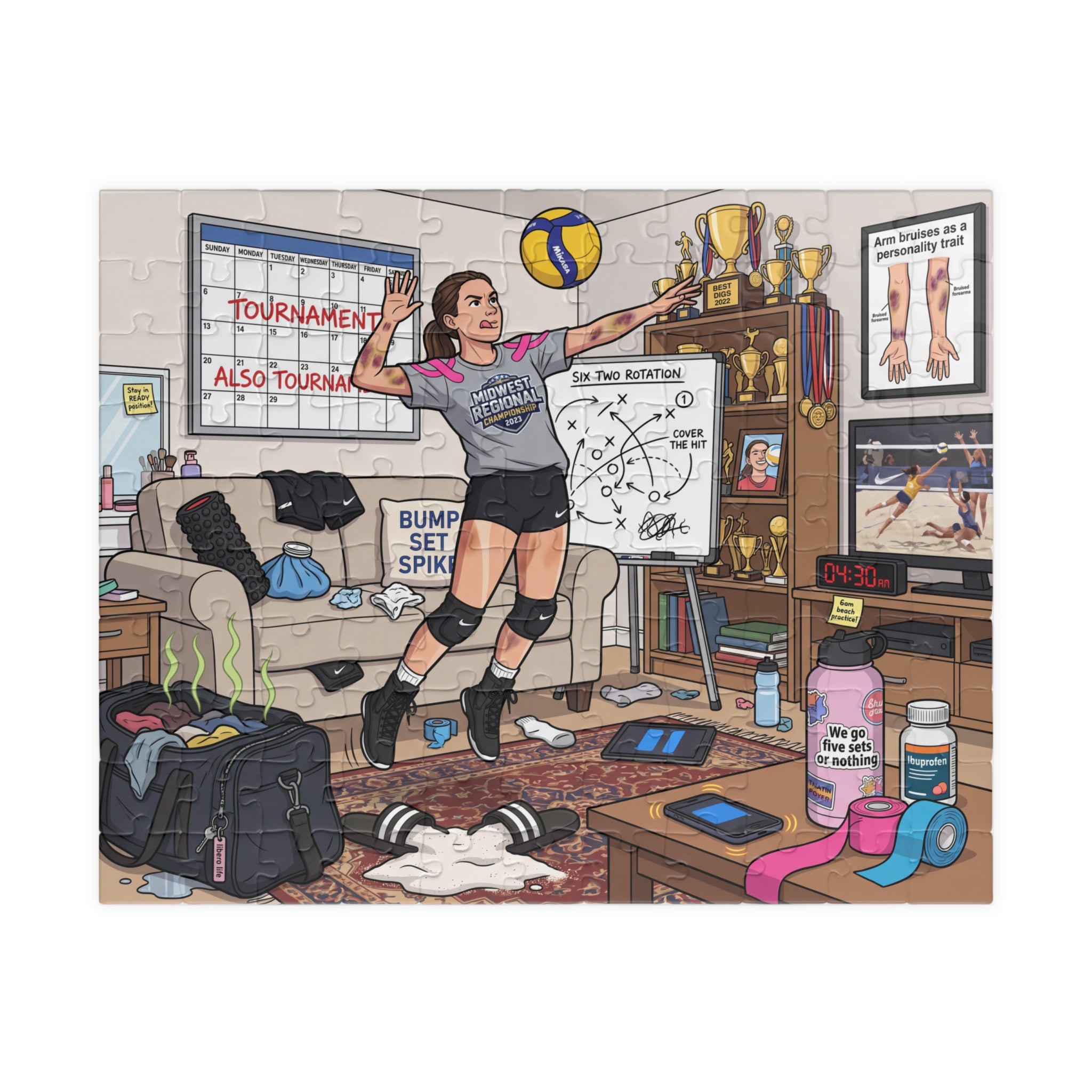 Her Whole Personality Is Volleyball