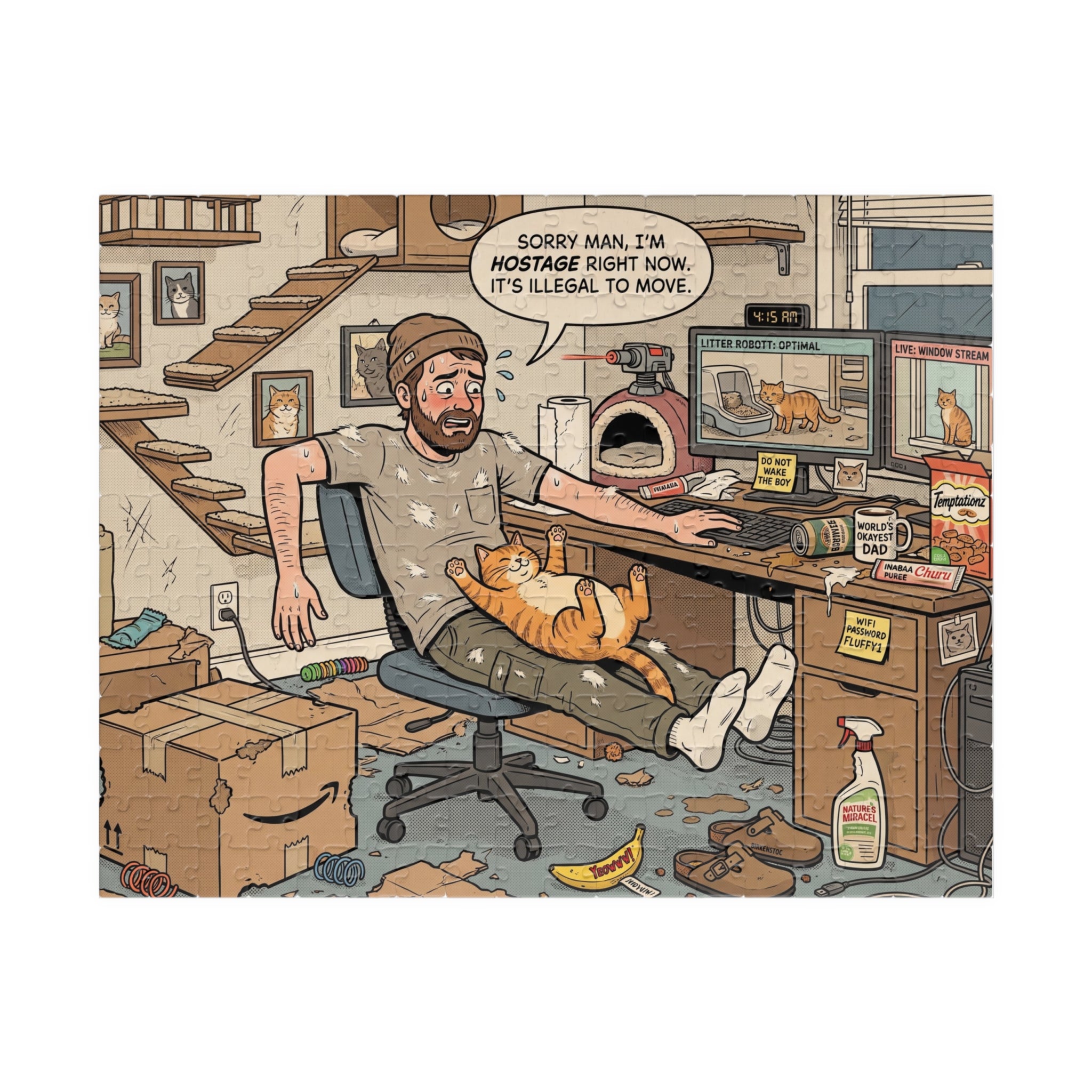The Cat Dad - Jigsaw Puzzle