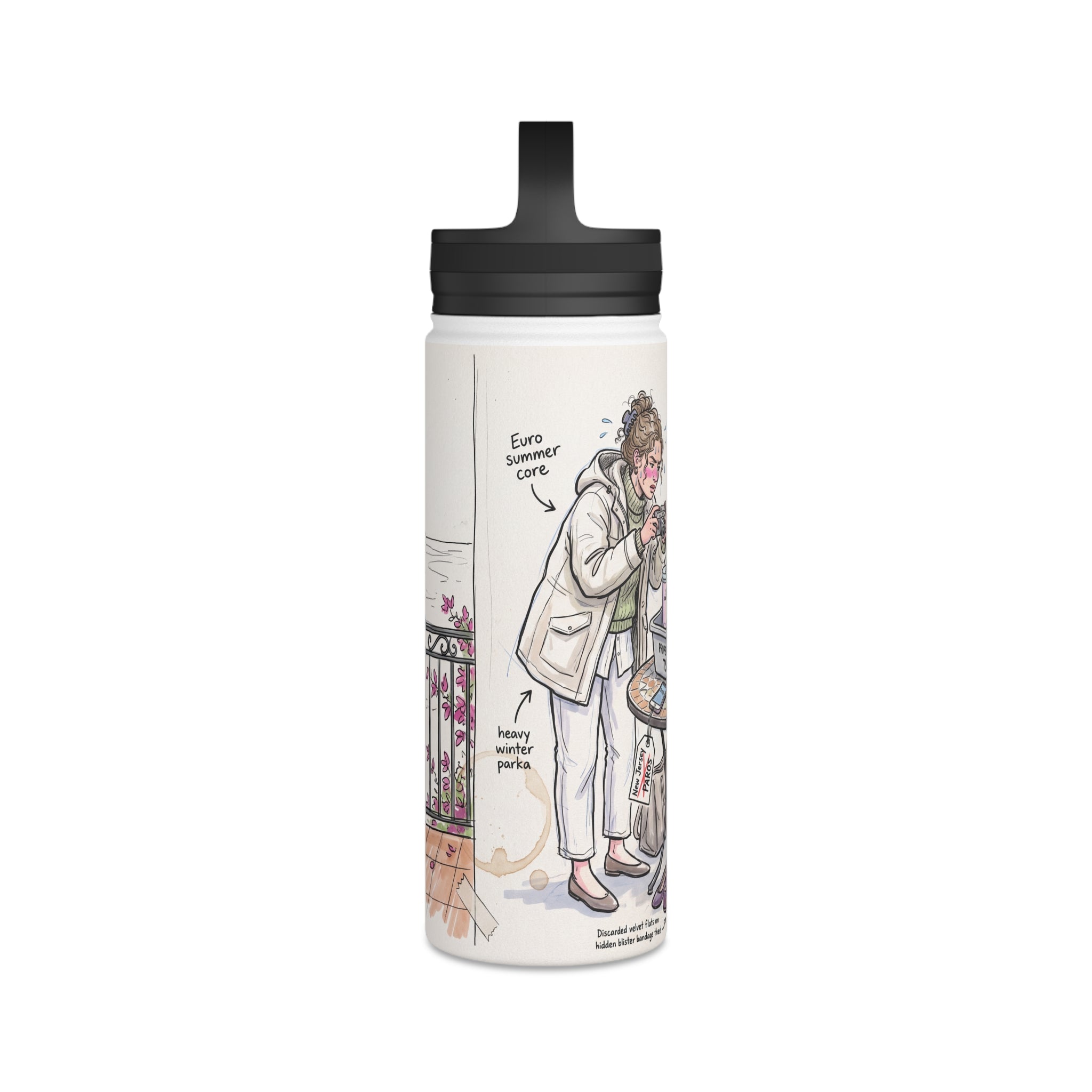 The Euro Summer Girlie - Water Bottle